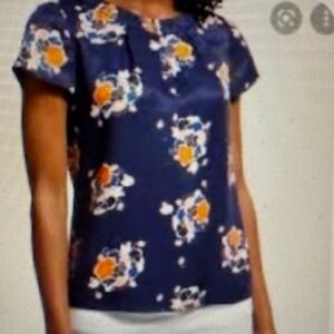 Worn just twice!! EUC Boden Silk-Blend Carey Top, Size 10